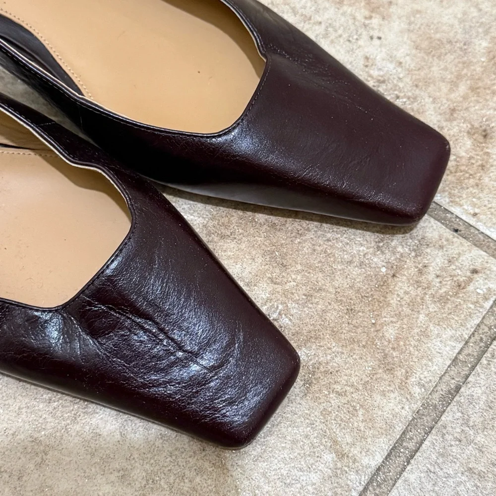 Madewell the Ophelia slingback flats - Picture 8 of 12